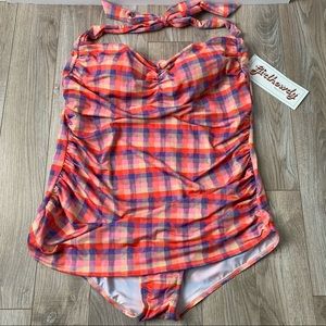 NEW GirlHowdy Colorful one piece bathing suit